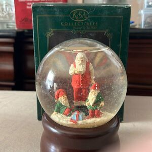 KSA collectibles musical Snow globe